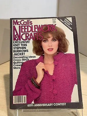 McCall’s Needlework & Crafts Fall 1980 60th Anniversary Celebration • $15.99