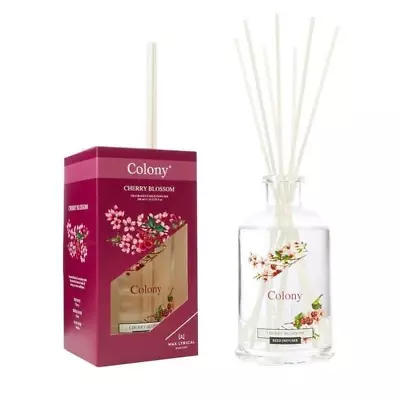 Wax Lyrical Colony Reed Diffuser Cherry Blossom (Reeds Incuded.) - 200ml • £6.56