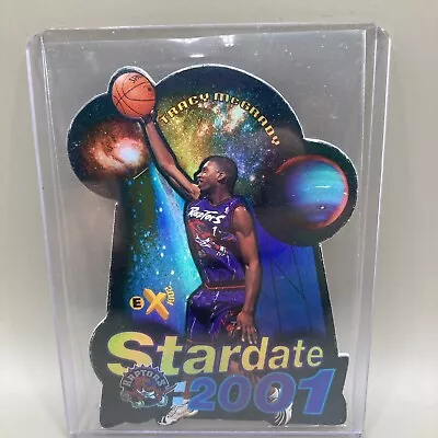1997-98 E-X2001 STAR DATE 2001 TRACY McGRADY #10 OF 15 SD INSERT BASKETBALL CARD • $10