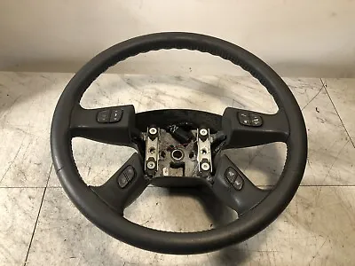 ✅ 2003 2004 2005 GMC Envoy Steering Wheel W/ Controls Leather Wrapped Oem • $89.96