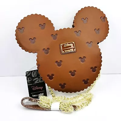 Loungefly Disney Mickey Mouse Ice Cream Sandwich Crossbody Bag Candy Sprinkles • $99.95