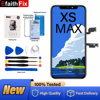 For Apple IPhone XS MAX Screen Replacement Touch LCD Display Digitizer Assembly • $34.19