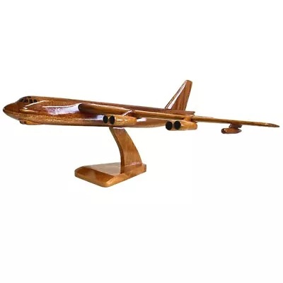 Boeing B-52 Stratofortress USAF Bomber Military Aircraft Wooden Desktop Model • £125