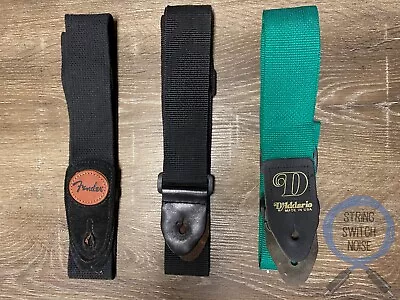 3 X Guitar Strap Pack -  Fender D Addario • $35