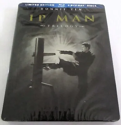 New IP Man Trilogy Steelbook Blu-Ray Limited Edition Factory Sealed • $35