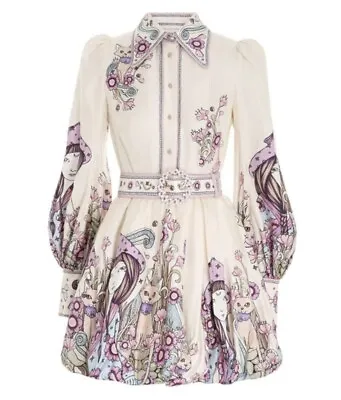 Zimmermann Celestial Bubble Shirt Dress • $900