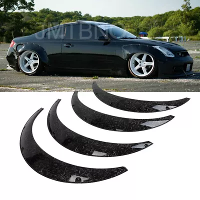 For Infiniti G35 G37 Car Fender Flares Extra Wide Body Kit Wheel Arches 2 /50mm • $151.64