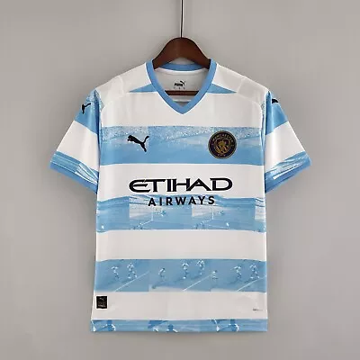 Manchester City Special Edition 93:20 Agüeroooo #10 Size S M L XL 2XL Jersey • $70