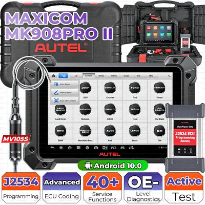 Autel MaxiCOM MK908 Pro II Elite Diagnostic Scanner Upgrade Of MK908P MS908S PRO • $1769