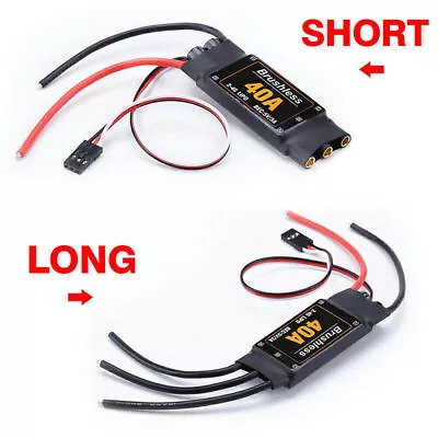 Brushless 40A Electronic Speed Controller For RC Drone Aircraft Quadcopter ESC • $11.84