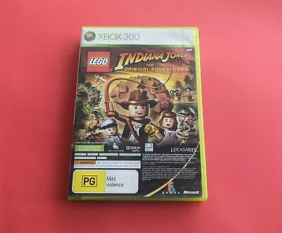 Xbox 360 - LEGO Indiana Jones The Original Adventures / Kung Fu Panda (Complete) • $10