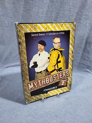 Mythbusters: Season 2 DVD (4 Disc Box Set) Rare • $25.86