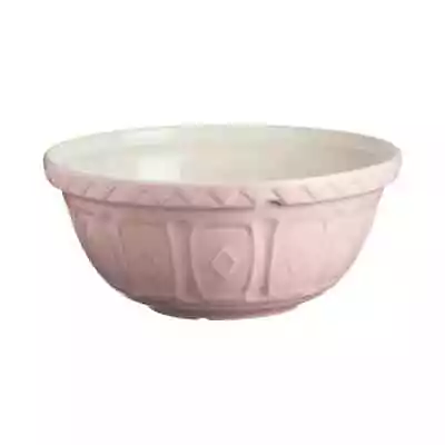 Mason Cash Powder Pink Ceramic Chip Resistant 21cm Mixing/Whisking Cake Mix Bowl • £14.99