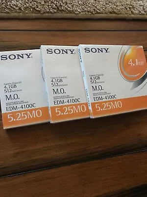 Sony M.O. Discs EDM-4100C • $175