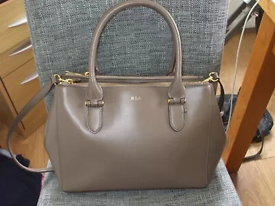 Ralph Lauren Shoulder /Hand Bag Tan EX Cond • £30