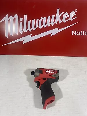 Milwaukee 2551-20 M12 FUEL SURGE 12V Cordless 1/4  Hex Impact Driver (Bare Tool) • $74.95