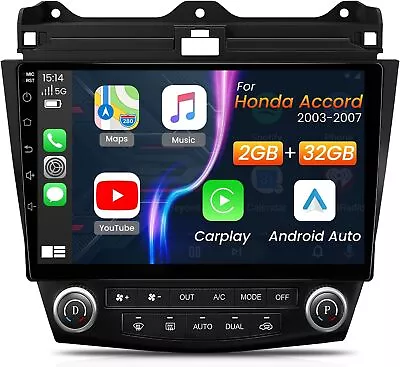 2+32G Car Radio Stereo For Honda Accord Radio 2003-2007 SWC DSP FM Mirror Link • $127.49