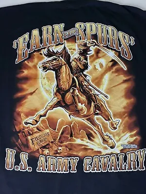 7.62 Design T Shirt Mens Size 3XL American Patriot USA Gun Shirt Earn The Spurs • $15.98