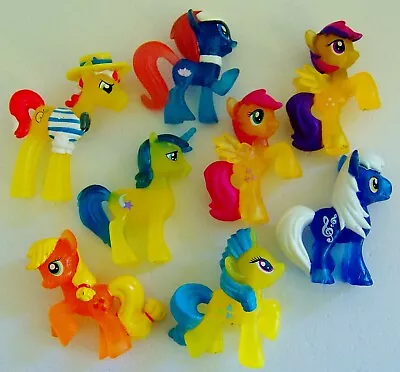 My Little Pony Mini Translucent MLP Mixed Toy Figures Bundle • £11.99