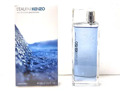 L'eau Par Kenzo Pour Homme 3.4 Oz Edt Spray Old Formula  Sealed • $99.99