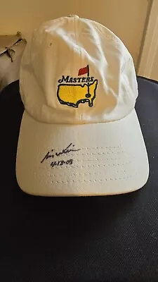 2 Hats Autographed By Mike Weir And Serigo Garcia With COA • $42.99