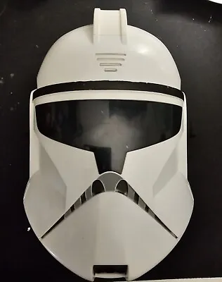 Star Wars Clone Storm Trooper Talking Voice Changer Helmet Hasbro 2008 Working • $29.99