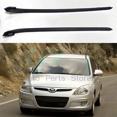 2pcs Side Wind Shield Molding Cover For Hyundai Elantra I30  2008 2009 2010 2011 • $63.17