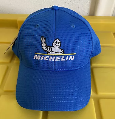 Michelin Man Tire Official Baseball Cap Hat From 2023 IMSA Race Competition Mesh • $29.50
