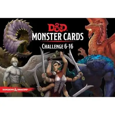 $33.76 • Buy Dungeons Dragons Spellbook Cards: Monsters 6-16