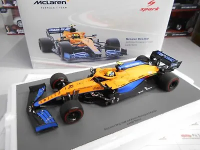 Lando Norris MCLAREN MCL35M 2021 3RD GP Italy In 1:18 Scale By Spark By Spark • $149.52