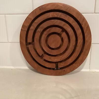 Wooden Labyrinth Maze Puzzle Game • $16