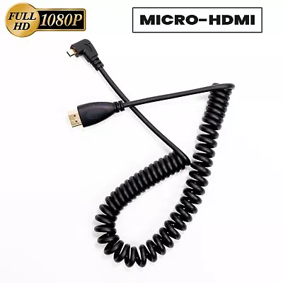 High-Speed Micro-HDMI To HDMI Cable MINI HDMI HD Cord For Canon Sony Nikon GoPRO • $10.98