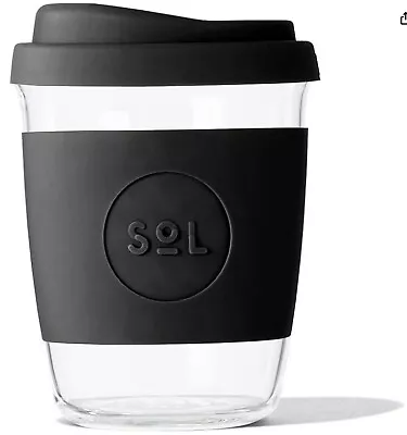 SOL CUPS 4OZ Cup - Basalt Black • $18.99