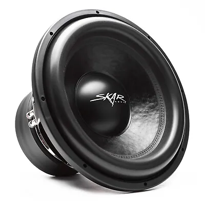 Skar Audio Vxf-15 D2 15  3000w Max Power Dual 2 Ohm Competition Car Subwoofer • $305.99