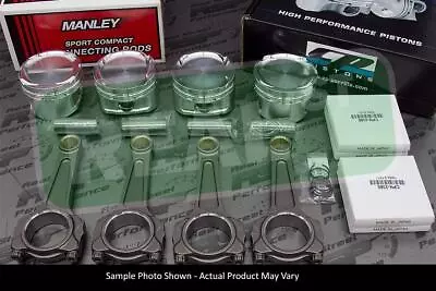 CP Pistons Manley 625+ I Beam Rods RSX K20 K20A K20A2 K20Z K20Z1 11.5:1 87mm • $2084.99