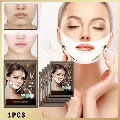 $2.56 • Buy V Line Mask Double Chin Reducer Chin Up Patch V Shaped Slimming Face Lift Tape^