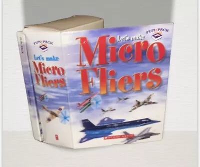 Micro Fliers Fun Pack W/ Paper Models Propellers Launcher 48 Page Book • $12