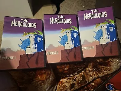 The Herculoids Vol. 1 2 3 DVD Set 60s Hannah Barbera Cartoon • $35