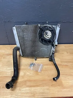 07 GSXR600 OEM Complete Radiator W/ Cooling Fan Cap & Hoses 06 GSXR 600 750 • $89.95