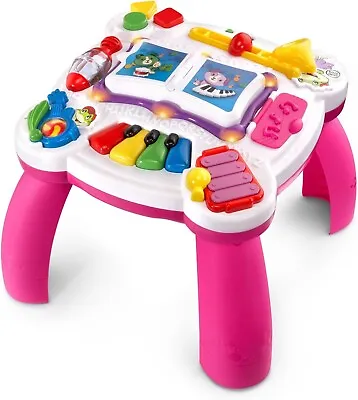 LeapFrog Learn And Groove Musical Activity Table Pink • $34.95