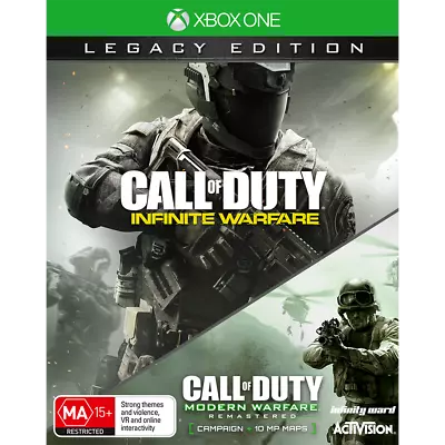 Call Of Duty Infinite Warfare Legacy Edition XBOX One Microsoft XB1 • $35