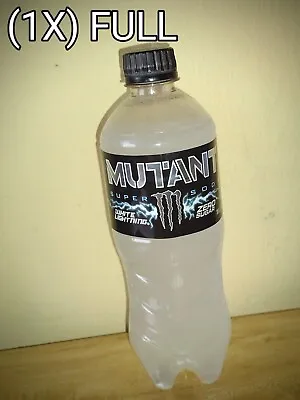 Rare! Monster Energy Drink - White Lightning Mutant Super Soda! (1x) Full Bottle • $33.99