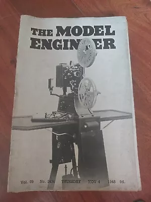 THE MODEL ENGINEER - 4th NOVEMBER 1948 No 2476 VOL 99 • $1.55