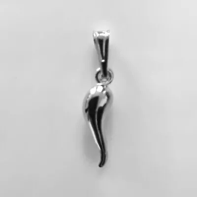 £22.07 • Buy Sterling Silver Horn Of Plenty Corni Cornicello Charm Pendant Small Size