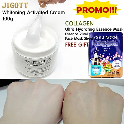 Best Whitening Cream 100ml + KOREAN COLLAGEN FACIAL MASK  Skin Care Free Gift • $14.98