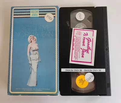 Goodbye Norma Jean (VHS 1988) Misty Rowe Terrence Locke Marilyn Monroe Story • $7.99