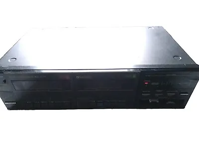 Mitsubishi RARE Double Drawer Stereo Cassette Deck DT-77 (Parts Or Repair) • $14.99