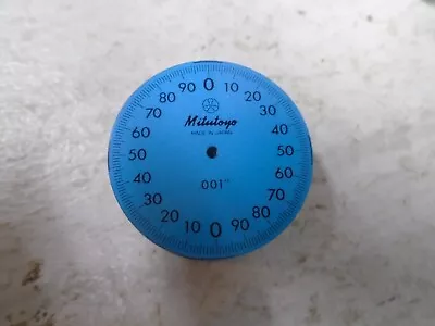 Mitutoyo PARTS  Dial Caliper Dial Only- Blue Face • $9