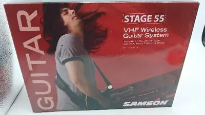 Samson Stage 55 VHF Wireless Guitar System For Parts • $20