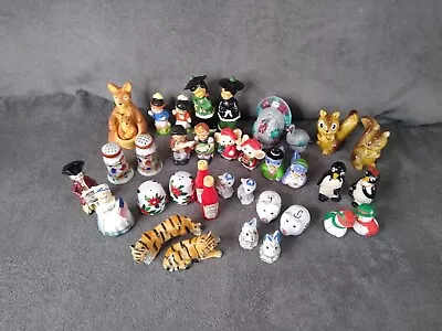 VTG Salt And Pepper Shakers Mostly Japan Lot Of 16 Pairs • $59.59